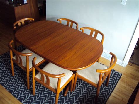 Str8mcm Danish Modern Dining Set Seats 8