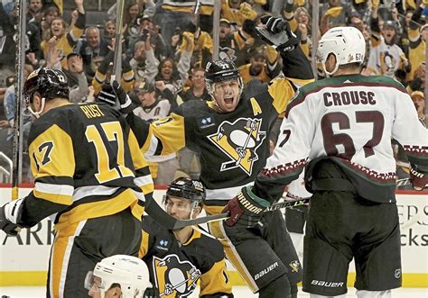 Penguins Stars Dominate In Season Opening 6 2 Beatdown Over Coyotes