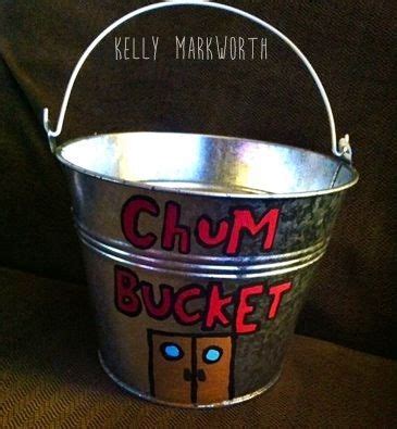 For the avid fisherperson or shark watcher, chum buckets are a necessity. Handpainted Chum Bucket #spongebob | Spongebob birthday ...