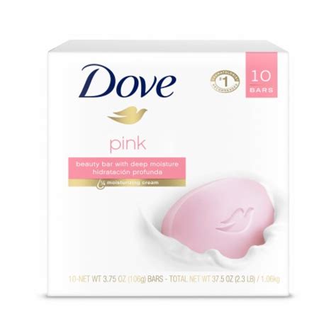 Dove Pink Beauty Bar Soap 10 Ct 375 Oz Fred Meyer