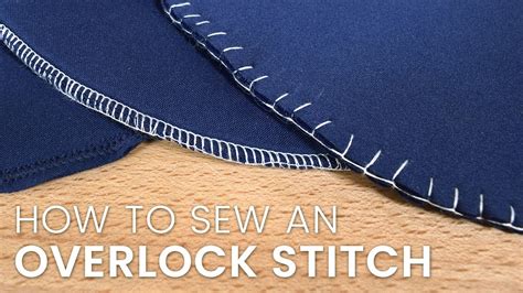 How To Hand Sew An Overlock Stitch Youtube