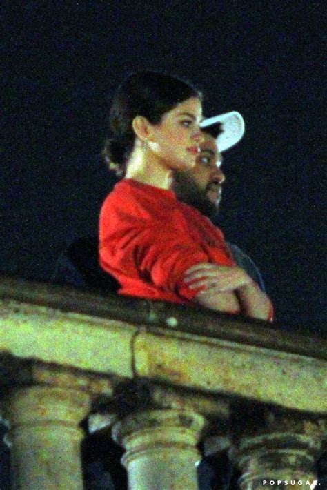 Selena Gomez And The Weeknd Kissing In Italy January 2017 Popsugar