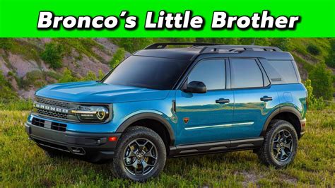 The Baby Bronco Is Here 2021 Ford Bronco Sport First Look Youtube