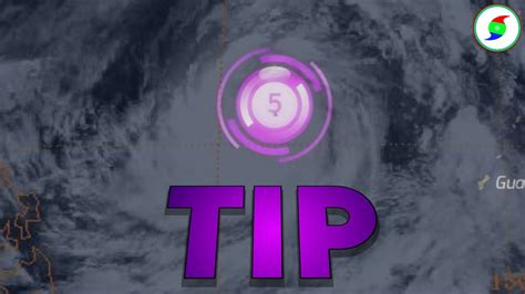 The Track Of Typhoon Tip 1979 Youtube