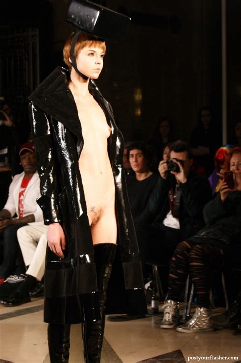 Pam Hogg Fashion Show Naked And Nude In Public Pictures