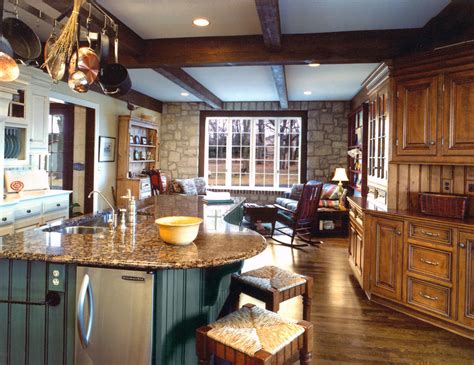 Kitchen Hearth Room Robert Montgomery Homes Luxury Home Builders