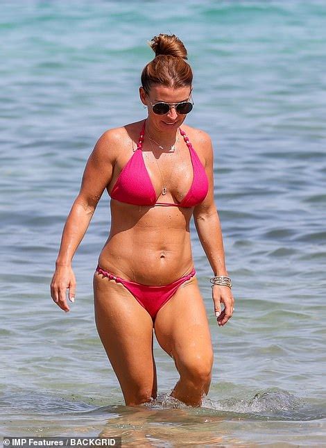 Friday June Pm Coleen Rooney Shows Off Her Tanned And