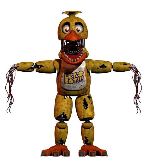 Withered Chica Remake By Angrybirdsftw On Deviantart 7b3