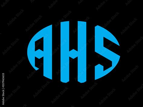 Ahs Letter Logo Design Ahs Alphabet Design Logo Ahs Modern Letter