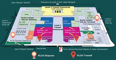 Cheapest option to get to the city is airport coach. KL Sentral ERL Station, the ERL station for KLIA Ekspres ...