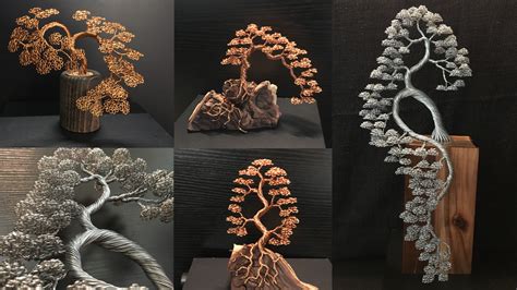 Making a detailed wire tree time lapse. Majestic Wire Tree Sculptures By Andy Elliott by Andy ...