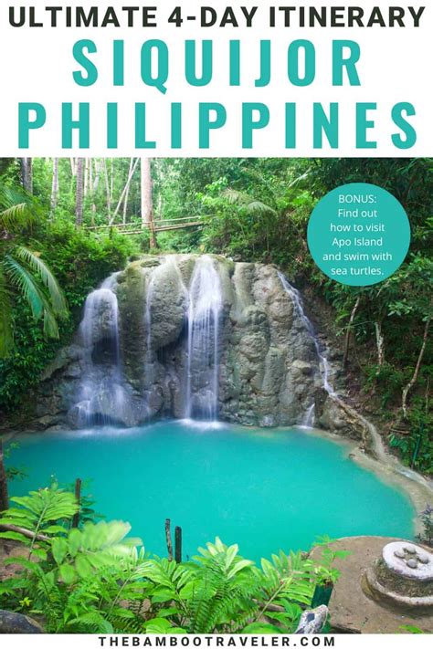 Siquijor Itinerary Exploring The Island Of Fire The Bamboo Traveler Philippines Travel