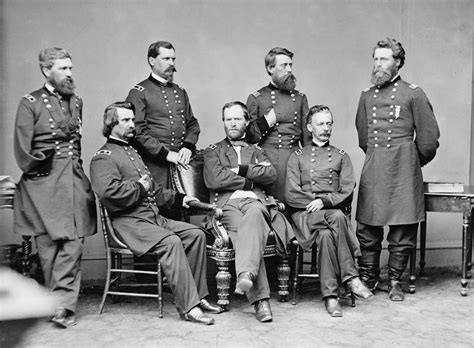Filewilliam Tecumseh Sherman And Staff Brady Handy Wikipedia