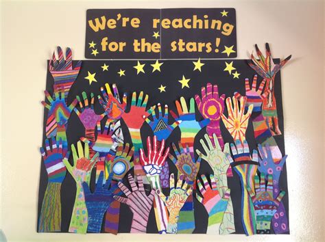 Were Reaching For The Stars This Year Elementary Art Art Classroom