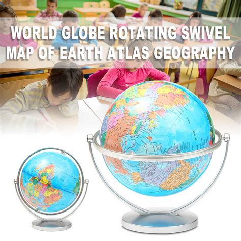 20cm Terrestrial World Globe Earth Map Geography Teaching Education Toy