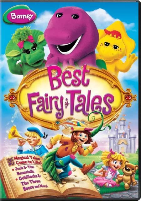 Barney Best Fairy Tales Dvd Carey Stinson Dean Wendt Jeff Ayers 12