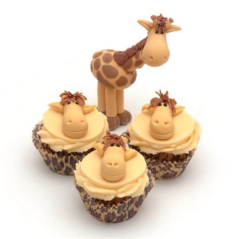 Cupcakes Giraffe Cakes Giraffe Cupcakes Food Crafts