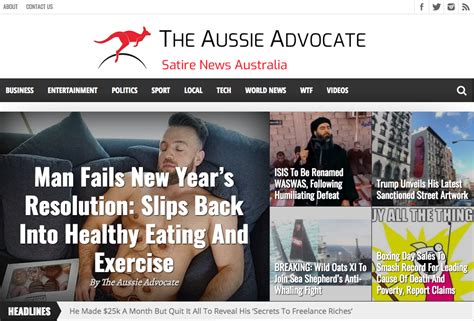 Advocate Title Is Coincidence Claims Creator Of The Betoota Advocates Would Be Rival The