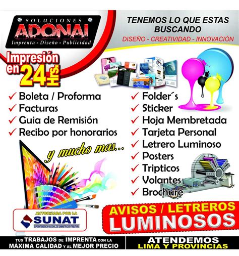 Crea flyers impresionantes para toda ocasión con nuestra plataforma fácil de usar, tan sencillo como arrastrar y soltar. Facturas Negociable - Imprenta - S/ 40,00 en Mercado Libre