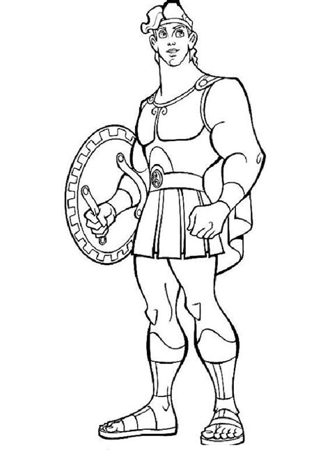 Hercules Muses Coloring Pages