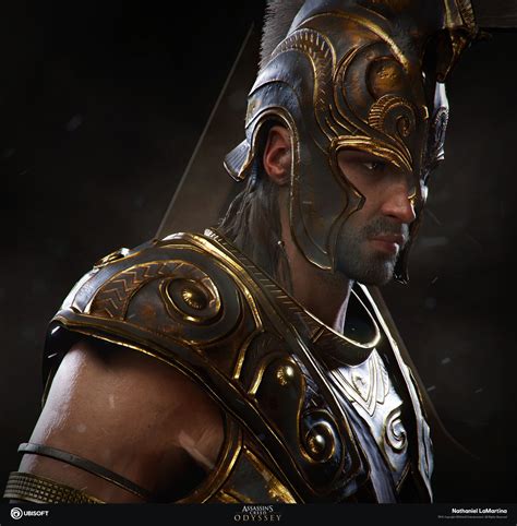 Artstation Achilles Armor Nathaniel Lamartina Greek Warrior