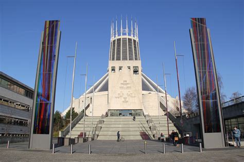 Interiors of churches in liverpool. Liverpool Metropolitan Cathedral Steps Precinct - Ion ...