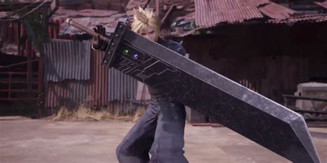 Final Fantasy 7 Remake Why Clouds Buster Sword Is So Big Wechoiceblogger