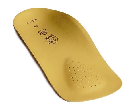 Emsold Ultra Thin Orthotic With Metatarsal Pad And Deep Heel Cup Semi Rigid Arch Support