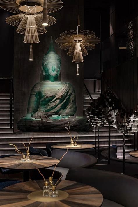 Yod Design Lab新作丨纽约佛陀酒吧 Buddha New York Pictures Restaurant