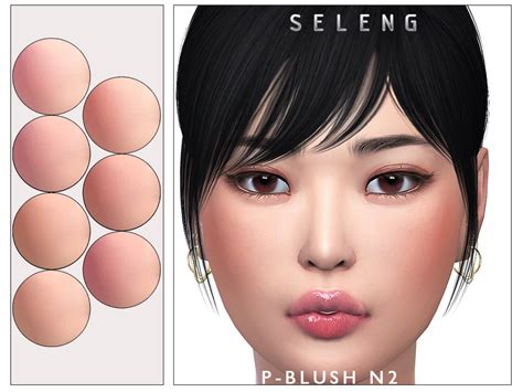 The Sims Resource P Blush N2 Patreon Blush Sims Quick Makeup