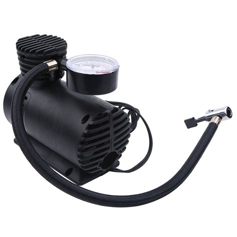 lyumo 12v portable mini air compressor electric tire infaltor pump 12 volt car 300 psi mini air