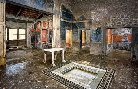 Los mejores 129 apartamentos y casas en alquiler en pompeya, italia. Pompeya - atrium y tablinum de la Casa de Marcus Lucretius ...