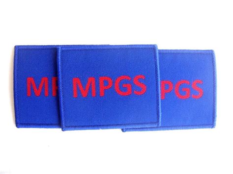 Mpgs Trf Arm Badge Patch X3 British Army Dz Military Provost Guard
