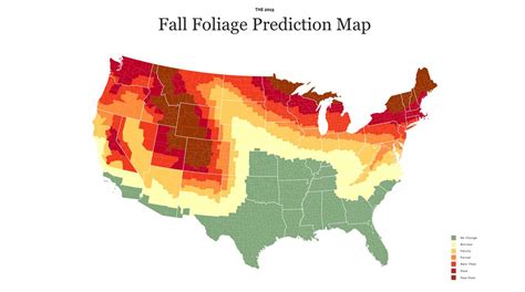 Fall Foliage Map 2019 See When Autumn Leaves Will Reach Peak Season
