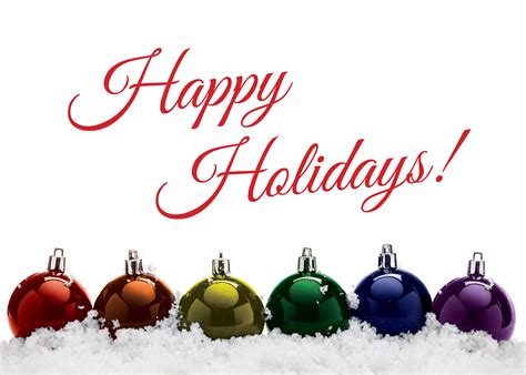 Here are some of the major daily holiday events by month. Happy Holiday Balls - Phrootz