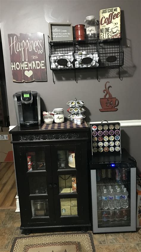 40 Brilliant Coffee Station Ideas For All Coffee Lovers To Try At Home Diy Coffee Station