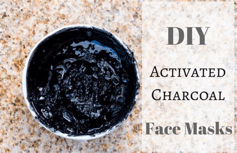 Diy Activated Charcoal Face Mask ⋆ Homemade For Elle