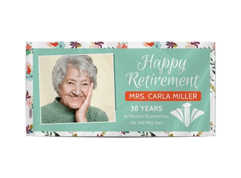 happy retirement giant banners 165m x 50cm 18 pc amscan international
