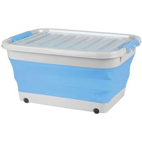 Jual Rovin Blue Pop Up Tub With Lid 20l Di Seller Latestbuy