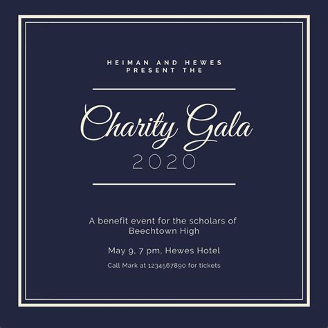 Customize 43 Gala Invitations Templates Online Canva