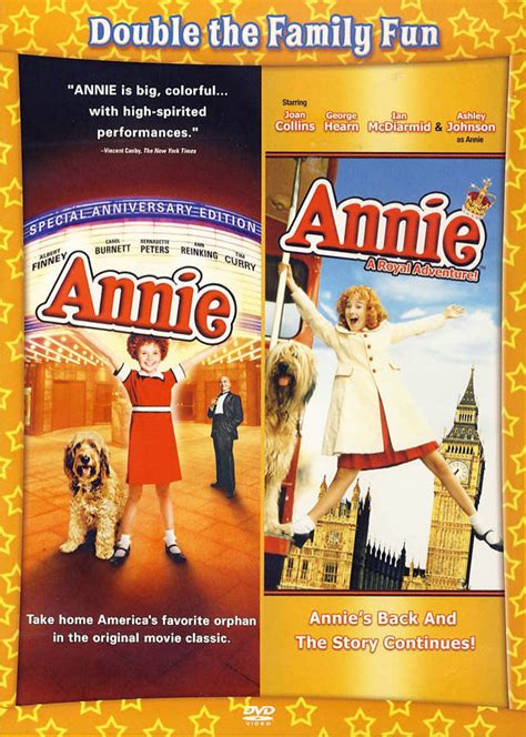Annie Special Anniversary Edition Royal Adventure On Dvd Movie