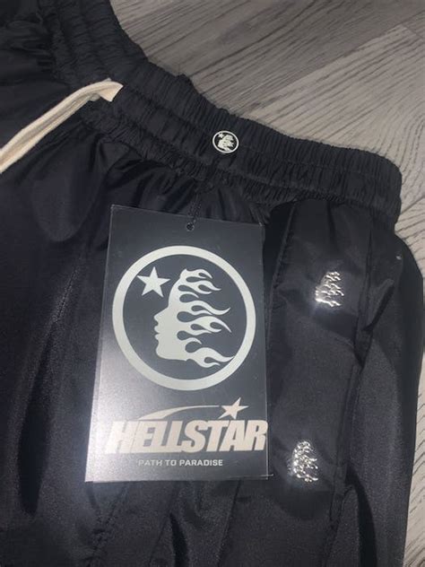 Hellstar Hellstar Waxed Nylon Pants Grailed