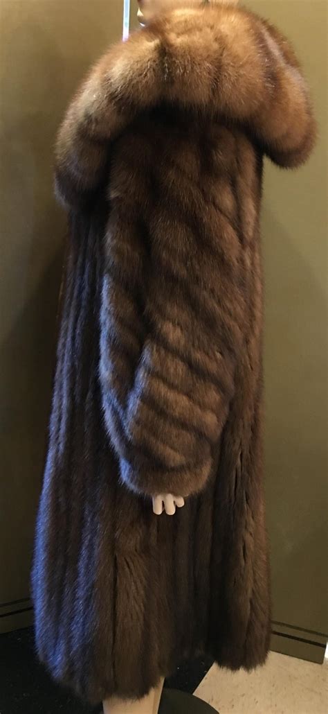 Worlds Finest Russian Barguzin Imperial Sable Fur Coat Fit For Royalty At 1stdibs