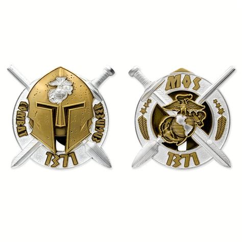 Officially Licensed Combat Engineer 1371 Mos Coin — Sgt Grit