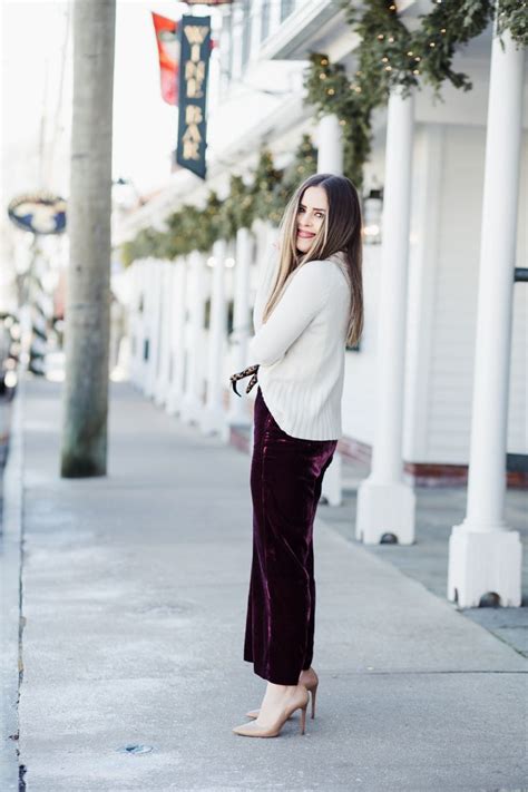 2 Easy Ways To Style Velvet Pants Dress Cori Lynn Velvet Pants Outfit Inspiration Fall Style