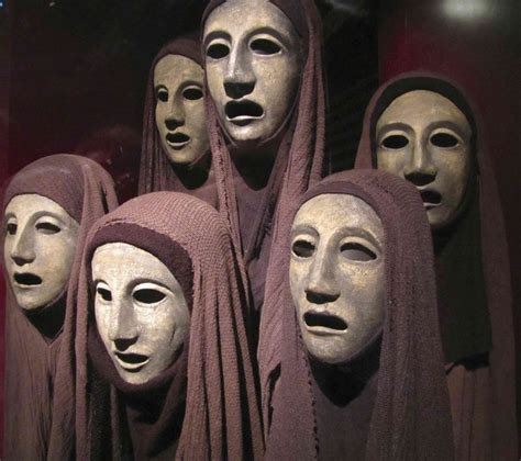 Theatre Masks Masks Art Greek Chorus