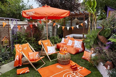 Aperol Wants To Turn Your Garden Into An Aperol Spritz Themed Hangout This Summer Launch Event