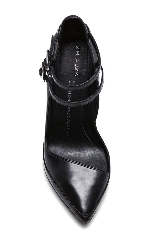 Lyst - Anthony vaccarello Abisko Escarpin Sandal in Black