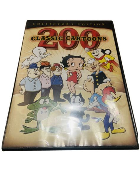 200 Classic Cartoons 2010 Dvd 2009 4 Disc Set For Sale Online Ebay