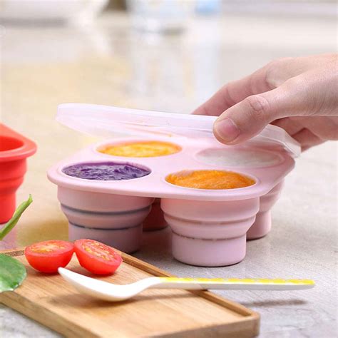 Moreover, the materials can also be different. Best collapsible silicone baby food storage containers ...